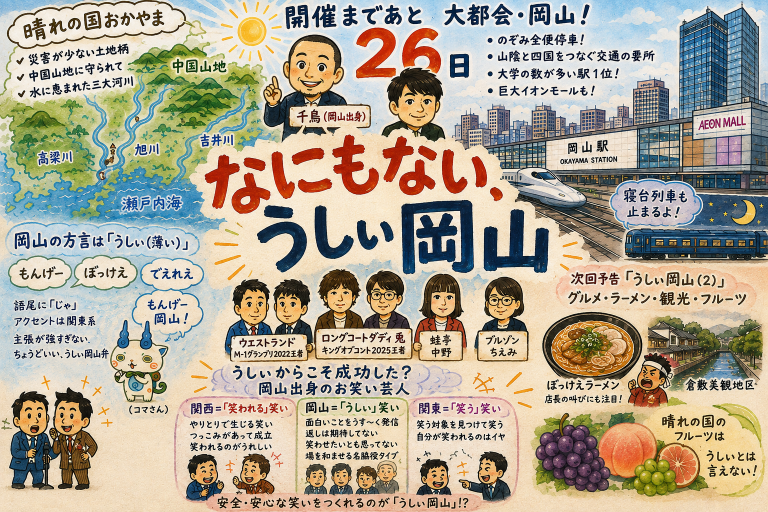 うしぃ岡山へようこそ（前編）