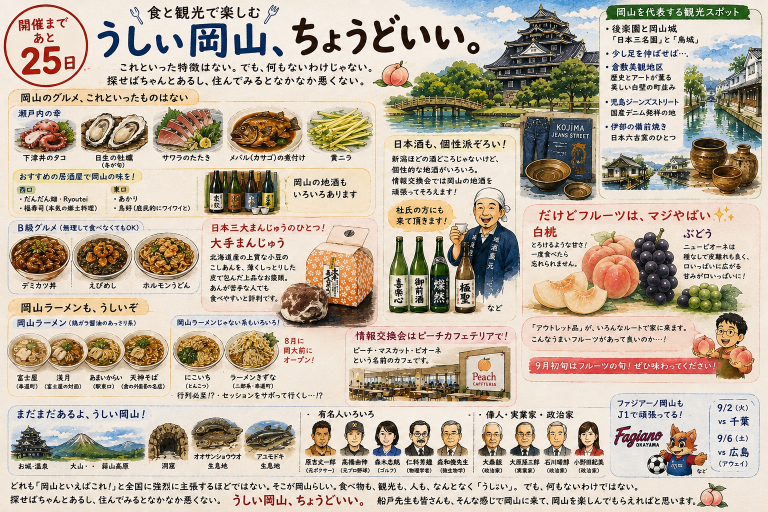 うしぃ岡山へようこそ（後編）